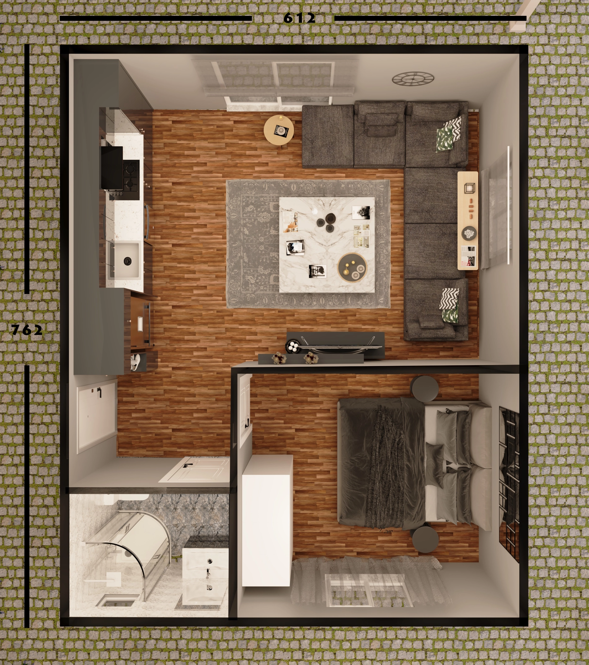 İÇ MEKAN PLAN ÖLÇÜLÜ